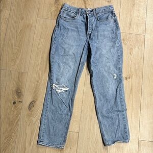 Aritzia High‎ Rise Blue Jeans